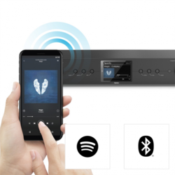 Hama digitální a internetové rádio DIT2105SBTX, Hi-Fi tuner, DAB/DAB+/FM/BT RX-TX, App ovládání