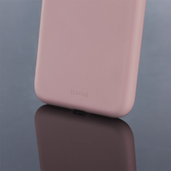 Hama Finest Feel, kryt pro Apple iPhone 14, barva nude