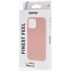 Hama Finest Feel, kryt pro Apple iPhone 14, barva nude