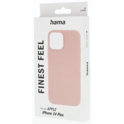 Hama Finest Feel, kryt pro Apple iPhone 14 Plus, barva nude