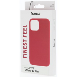 Hama Finest Feel, kryt pro Apple iPhone 14 Plus, červený