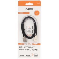 Hama HDMI kabel High Speed 4K 1m, Ultra-Slim