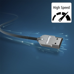 Hama HDMI kabel High Speed 4K 2m, Ultra-Slim