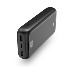 Hama Performance 20, powerbanka 20000 mAh, 3 A, výstup: 1x USB-C, 2x USB-A, LED displej