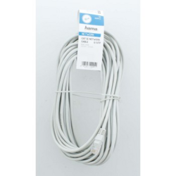 Hama síťový kabel Cat5e U/UTP RJ45 10m, nebalený