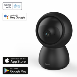 Hama Smart domácí IP kamera, WiFi, otáčení/naklápění, noční vidění