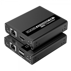 HDMI KVM extender FULL HD 1080p na 70m s přenosem USB