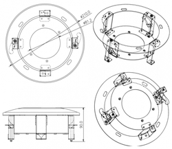 HiLook HIA-B501/ In-ceiling mount