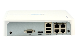 HiLook NVR rekordér NVR-104H-D/4P(C)/ pro 4 kamery/ 4x PoE/ rozlišení 4Mpix/ HDMI/ VGA/ 2x USB/ LAN/ 1x SATA/ Plast