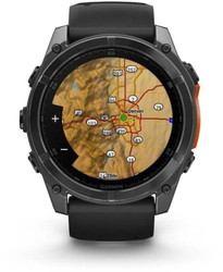 HOD GPS Garmin fenix® 8 – 51 mm, AMOLED, SIate Grey, silikonový řemínek