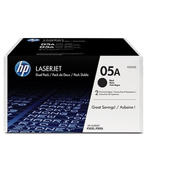 HP 05A Black Toner (2x2300 stran) - originální