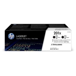 HP 201X Black Toner Dual Pack (CF400XD)