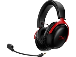 HyperX Cloud III Wireless - Gaming Headset (Red) (77Z46AA)