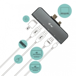 i-tec Microsoft Surface Pro Docking Station HDMI / MiniDP