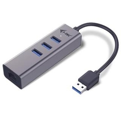 i-tec USB 3.0 Metal HUB 3 Port + Gigabit Ethernet