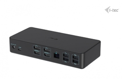 i-tec USB 3.0/USB-C/Thunderbolt 3 Professional Dual 4K Display Docking Station Gen2, PD 100W