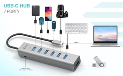 i-tec USB-C Charging Metal HUB 7 Port