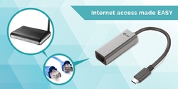 i-tec USB-C Metal Gigabit Ethernet Adapter