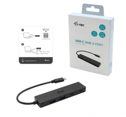 i-tec USB-C Metal HUB 2x USB 3.0 + 2x USB-C