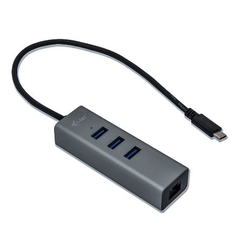 i-tec USB-C Metal HUB 3 Port + Gigabit Ethernet