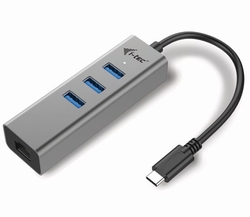 i-tec USB-C Metal HUB 3 Port + Gigabit Ethernet