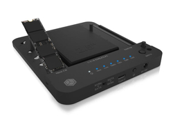 ICY BOX IB-2915MSCL-C31 CloneStation & DockingStation for M.2 NVME & SATA 2.5”/3.5” SSD/HDD