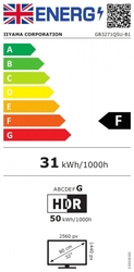 iiyama G-Master GB3271QSU-B1 31.5"