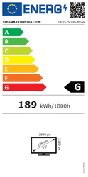 iiyama LH7575UHS-B1AG 75" 