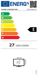 iiyama ProLite XB3270QSU-B1 32"