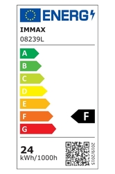 IMMAX LED PRACTICO stropní podhledové světlo/ 24W/ 2400lm/ 180x27mm/ oválné