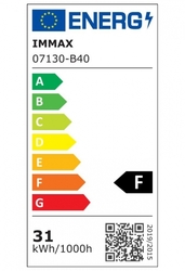 IMMAX NEO DIAMANTE SMART stropní svítidlo 40cm 31W černé Zigbee 3.0, TUYA