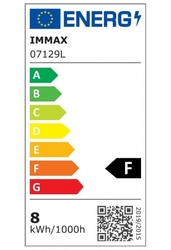 IMMAX NEO LISTON SMART nástěnné svítidlo 29cm 8W zlaté Zigbee 3.0, TUYA