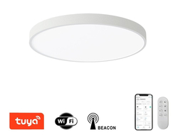 IMMAX NEO LITE SEMPLICI SMART stropní svítidlo 50cm 48W 3468 lm, s podporou BEACON, Wi-Fi, TUYA, bílé