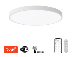 IMMAX NEO LITE SEMPLICI SMART stropní svítidlo 60cm 60W 4500 lm, s podporou BEACON, Wi-Fi, TUYA, bílé