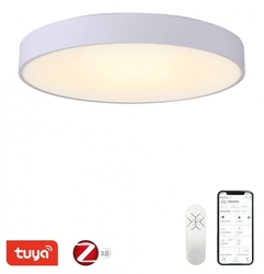 IMMAX NEO RONDATE SLIM Smart stropní svítidlo 60 x 7cm 53W 3710lm bílé Zigbee 3.0, TUYA