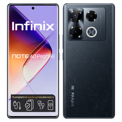 Infinix Note 40 Pro+ 5G 12+256GB Obsidian Black