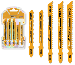 Ingco AKJ0051 List pilový, dřevo+kov, sada 5ks