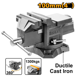 Ingco HBV084 Svěrák s kovadlinou, 100mm