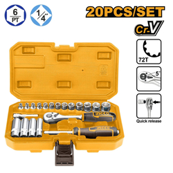 Ingco HKTS14201 Gola sada 20ks 1/4"
