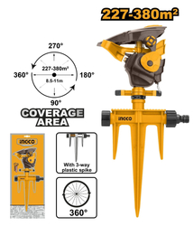 Ingco HPS13601 Postřikovač impulsní automatický 