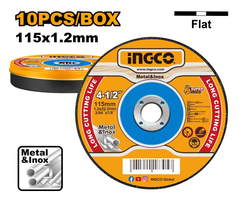 Ingco MCD121155 Kotouč řezný kov 115x1,2x22,2mm, sada 10ks