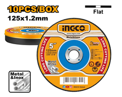 Ingco MCD121255 Kotouč řezný na kov, 125x1,2mm, sada 10ks