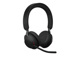 Jabra Evolve2 65/Stereo/USB-C/BT/Bezdrát/MS/Černá