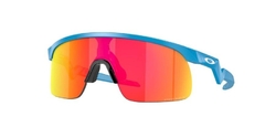 Juniorské OAKLEY RESISTOR SKY BLUE / PRIZM RUBY