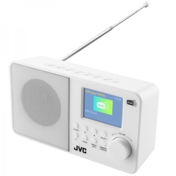 JVC RA-E611B-DAB, bílý