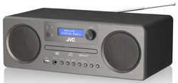 JVC RD-E861B-DAB, černý/šedý