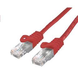 Kabel C-TECH patch cord Cat6, UTP, červený, 3m