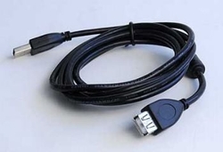 Kabel C-TECH USB A-A 1,8m 2.0 prodlužovací HQ