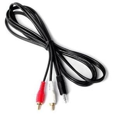 Kabel Jack 2.5mm stereo - 2x Cinch M 2m