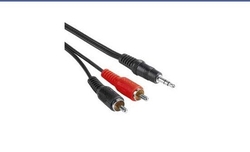 Kabel Jack 3.5mm-2xCINCH M/M 2m